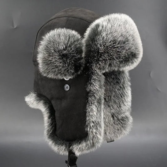 Elegantní teplo: Pánská čepice Ushanka